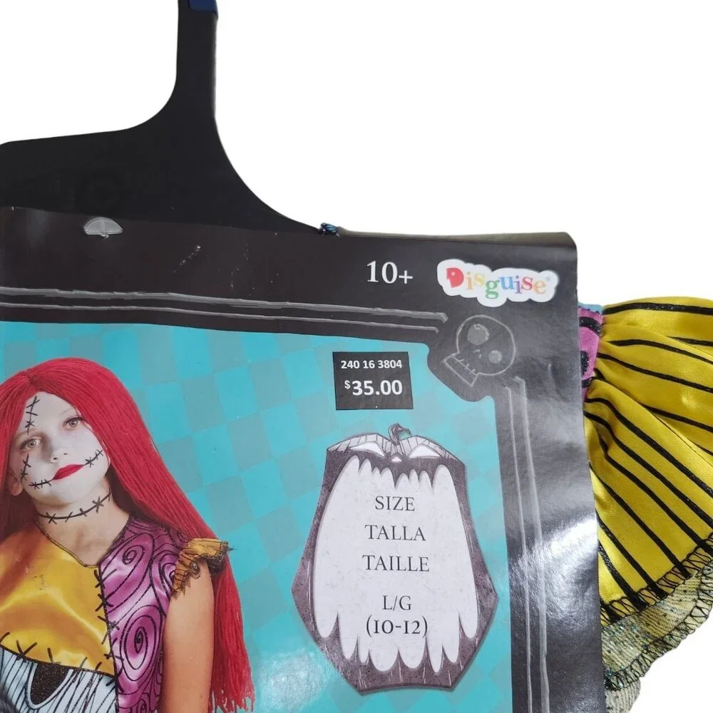 Girls‎ L (10-12) Sally Deluxe Costume Nightmare Before Christmas Halloween - Picture 5 of 15